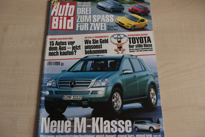 Deckblatt Auto Bild (04/2003)